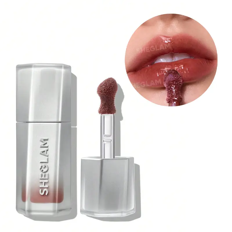 رژ لب مایع شیگلم مدل Glass Lock Air Gloss رنگ Sepia Kiss
