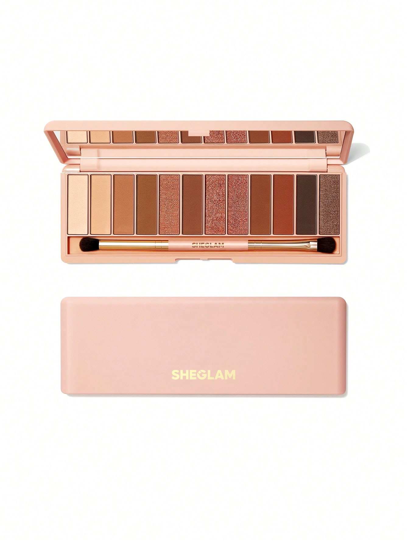 پالت سایه ۱۲ رنگ بورگاندی شیگلم SHEGLAM Burgundy Palette