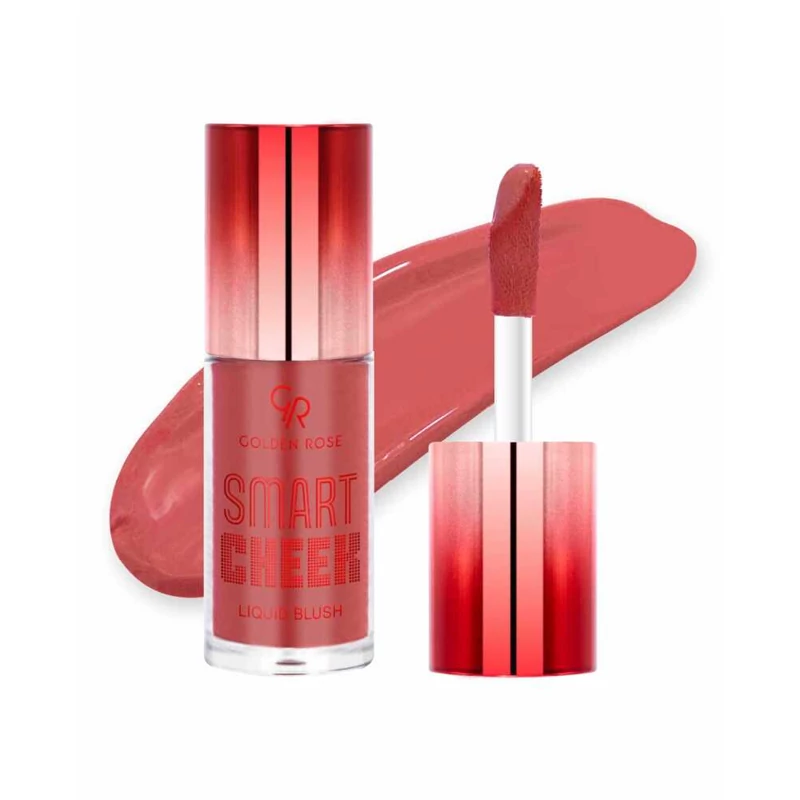 رژگونه مایع گلدن رز مدل Smart Cheek کد 106